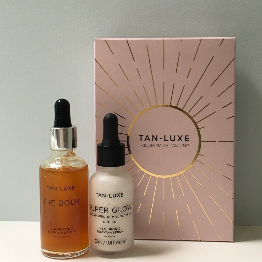 TAN-LUXE Protect and Glow The Body & Super SPF